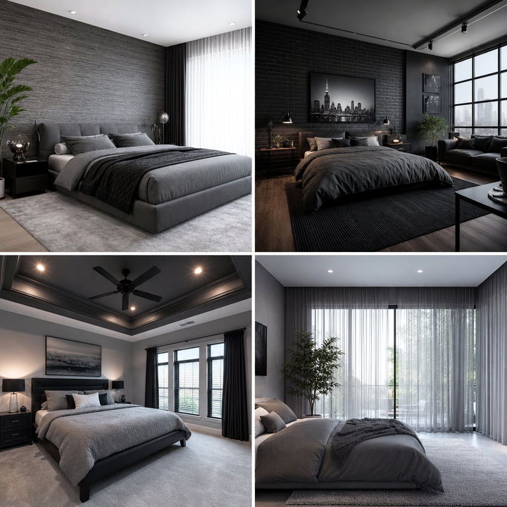 30 Contemporary Gray Bedroom Ideas for a Sleek Retreat