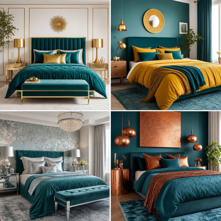 30 Contemporary Teal Bedroom Ideas for a Unique Modern Look