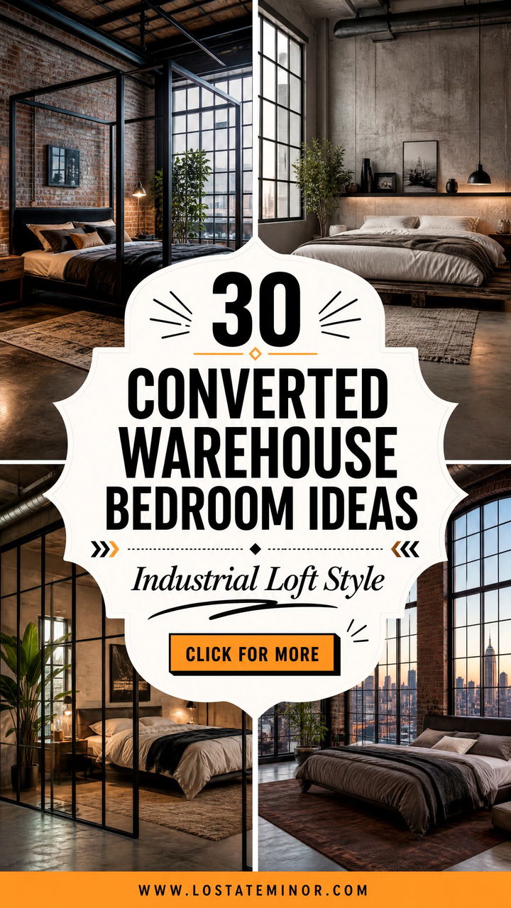 30 Converted Warehouse Bedroom Ideas for Industrial Loft Style - 30 Converted Warehouse Bedroom Ideas for Industrial Loft Style