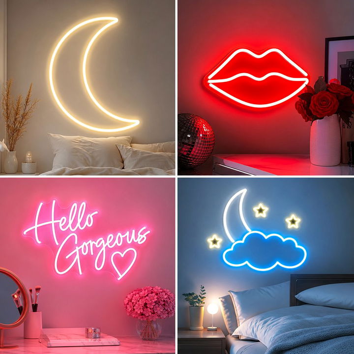 30 Cool Bedroom Neon Signs to Brighten Up Your Decor Style