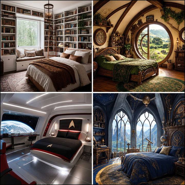 30 Cool Nerd Bedroom Ideas to Show Off Your Fandom Style