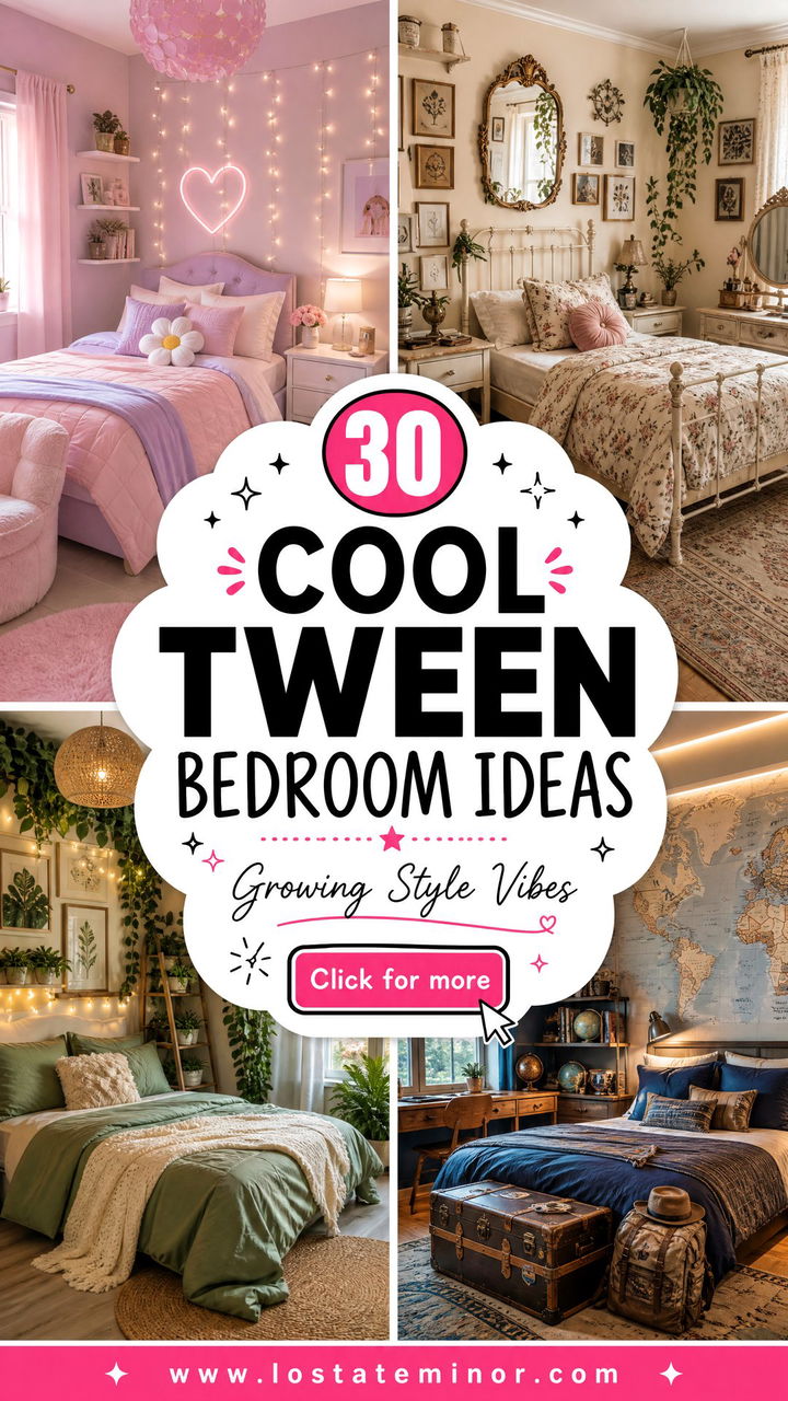 30 Cool Tween Bedroom Ideas Your Growing Child Will Love - 30 Cool Tween Bedroom Ideas Your Growing Child Will Love
