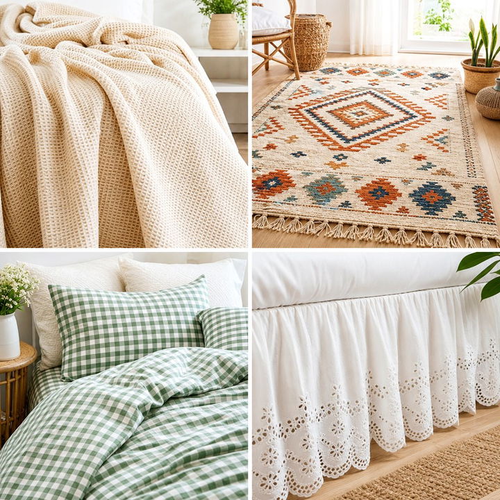 30 Cotton Bedroom Ideas for a Breathable and Natural Look