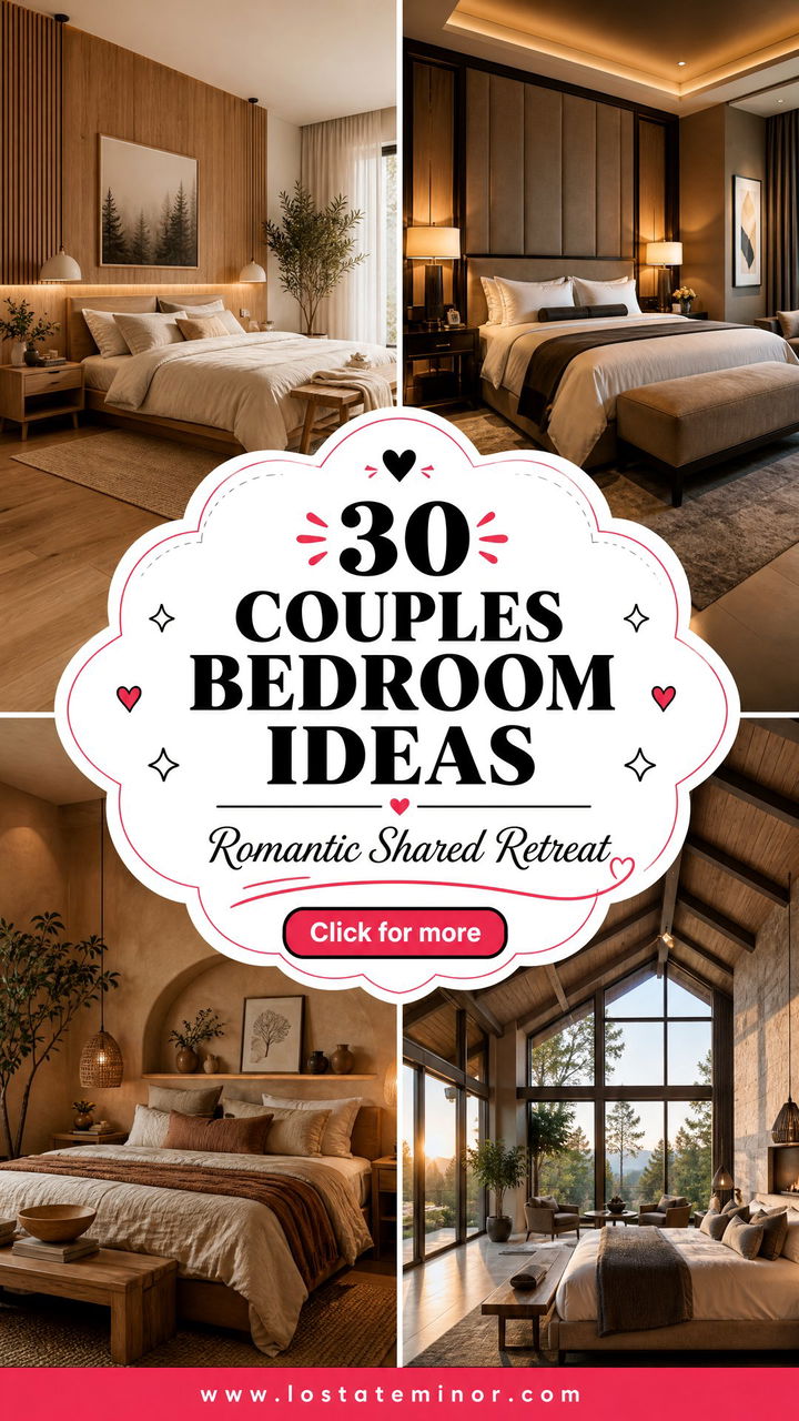 30 Couples Bedroom Ideas for a Romantic and Shared Retreat - 30 Couples Bedroom Ideas for a Romantic and Shared Retreat
