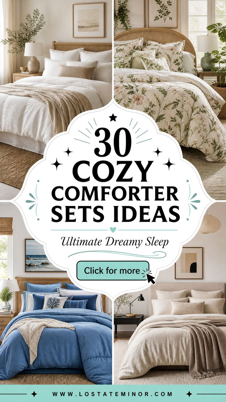 30 Cozy Bedroom Comforter Sets for the Ultimate Nights Sleep - 30 Cozy Bedroom Comforter Sets for the Ultimate Night’s Sleep