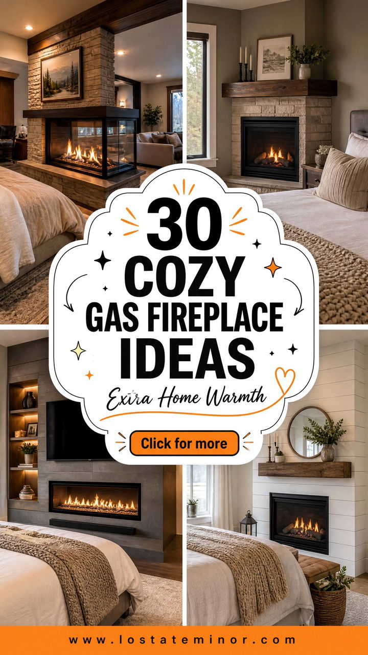 30 Cozy Bedroom Gas Fireplace Ideas for Extra Home Warmth - 30 Cozy Bedroom Gas Fireplace Ideas for Extra Home Warmth
