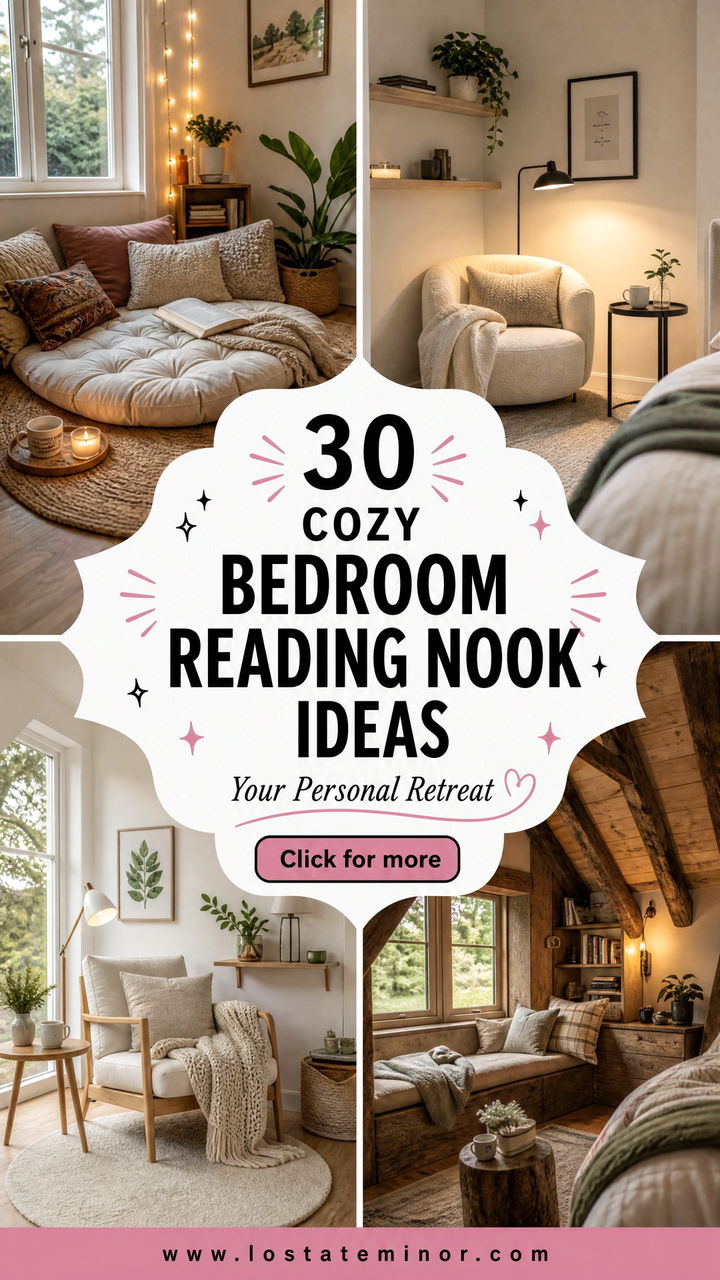 30 Cozy Bedroom Reading Nook Ideas for Your Personal Retreat - 30 Cozy Bedroom Reading Nook Ideas for Your Personal Retreat