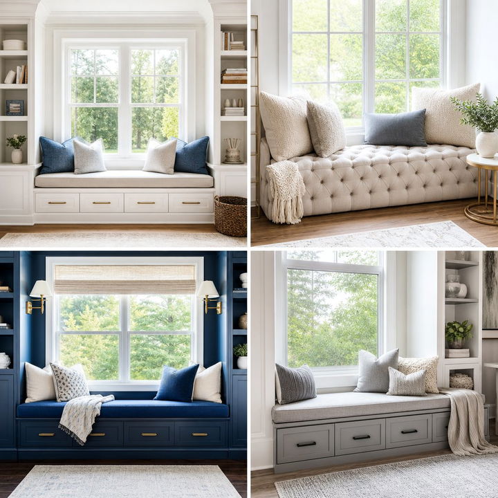 30 Cozy Bedroom Window Benches for a Perfect Nook