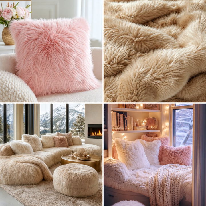 30 Cozy Faux Fur Bedroom Ideas for Luxurious Comfort