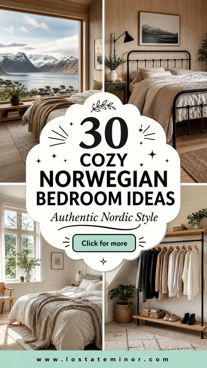 30 Cozy Norwegian Bedroom Ideas for Authentic Nordic Style - 30 Cozy Norwegian Bedroom Ideas for Authentic Nordic Style