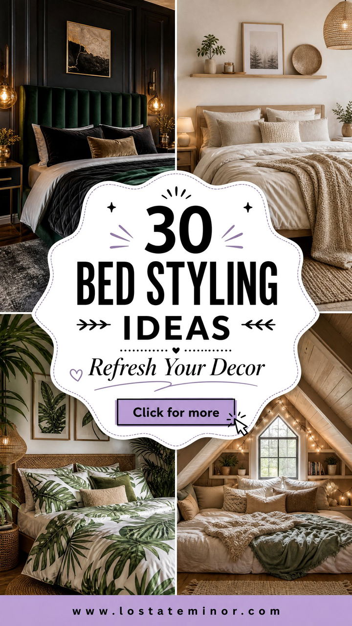 30 Creative Bedroom Bed Styling Ideas to Refresh Your Decor - 30 Creative Bedroom Bed Styling Ideas to Refresh Your Decor