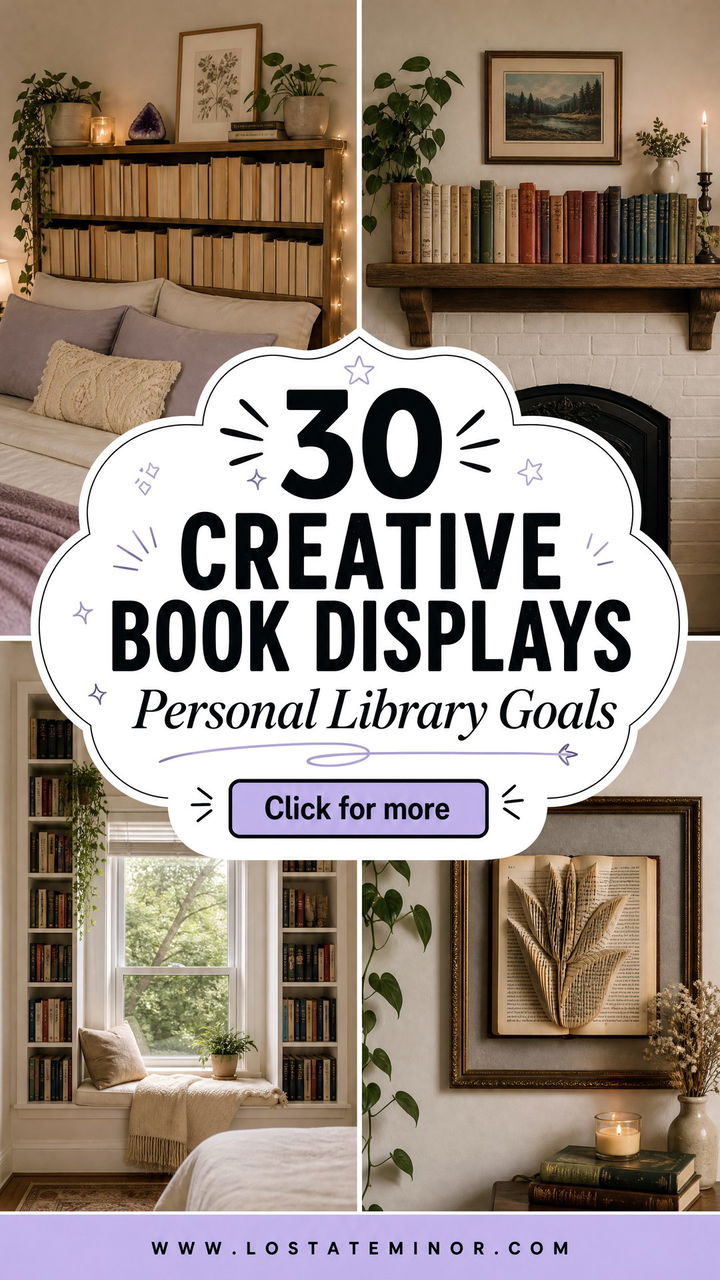 30 Creative Bedroom Book Displays for Your Personal Library - 30 Creative Bedroom Book Displays for Your Personal Library