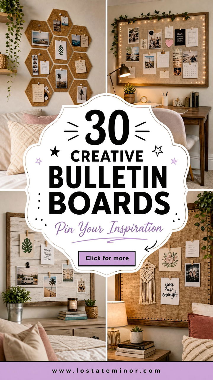 30 Creative Bedroom Bulletin Boards for Inspiration and Style - 30 Creative Bedroom Bulletin Boards for Inspiration and Style