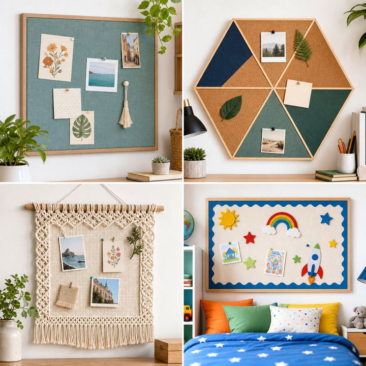 30 Creative Bedroom Bulletin Boards for Inspiration and Style