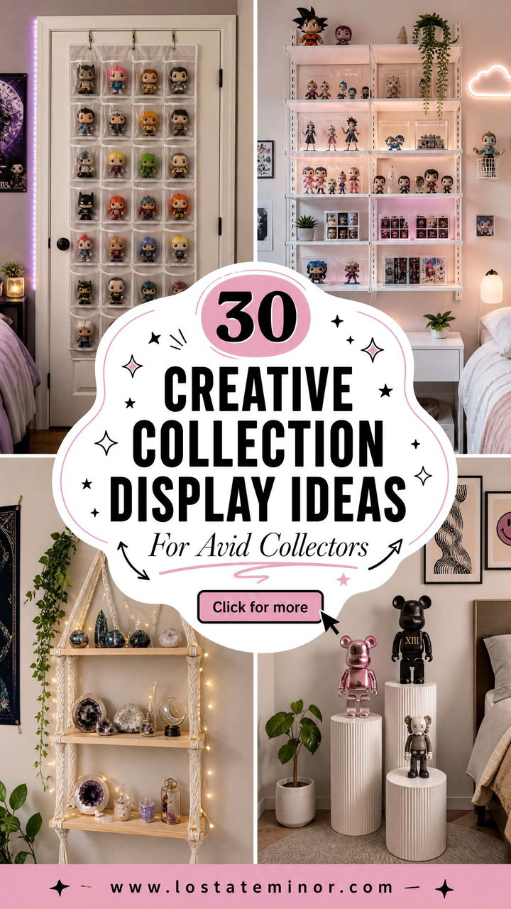 30 Creative Bedroom Collection Display Ideas for Collectors - 30 Creative Bedroom Collection Display Ideas for Collectors