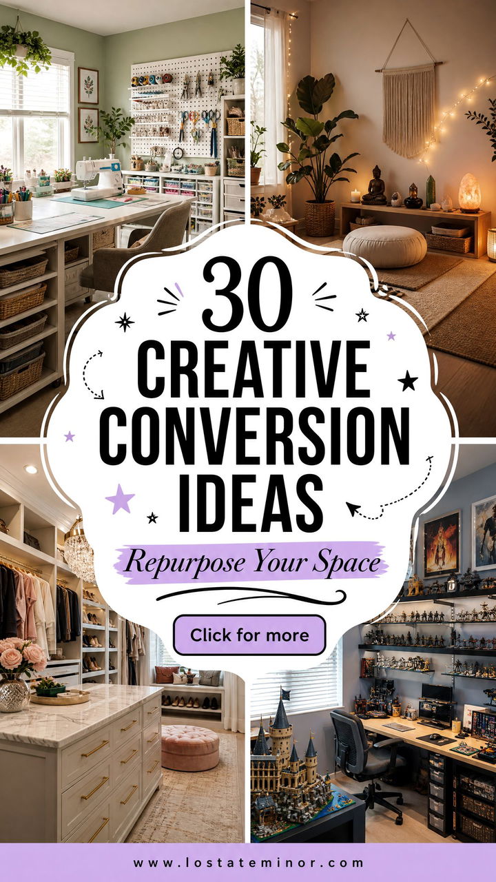 30 Creative Bedroom Conversion Ideas to Repurpose Your Space - 30 Creative Bedroom Conversion Ideas to Repurpose Your Space