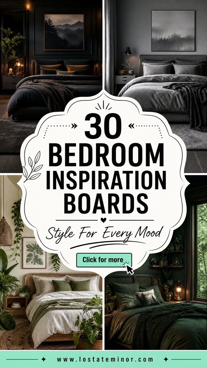 30 Creative Bedroom Inspiration Boards for Every Style - 30 Creative Bedroom Inspiration Boards for Every Style