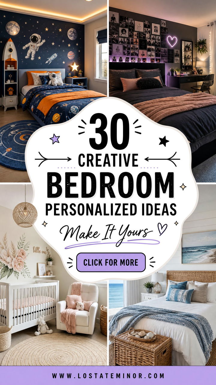 30 Creative Bedroom Personalized Ideas for a Unique Space - 30 Creative Bedroom Personalized Ideas for a Unique Space