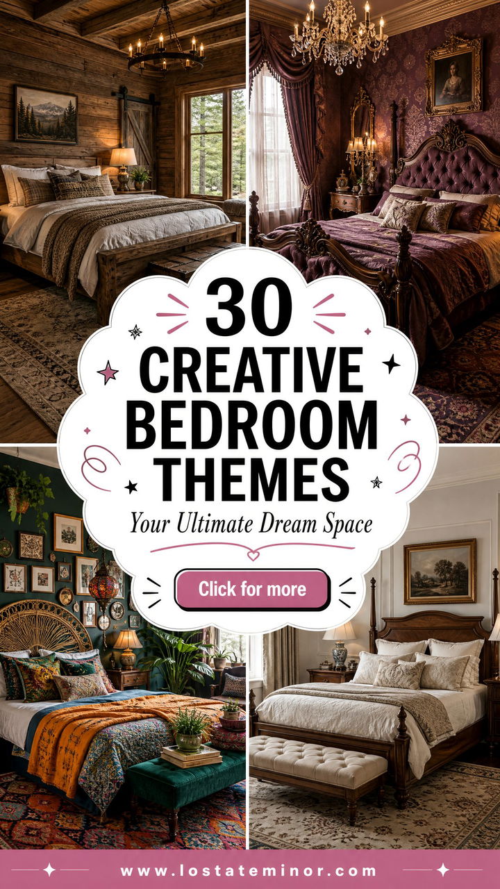 30 Creative Bedroom Themes for Your Ultimate Dream Space - 30 Creative Bedroom Themes for Your Ultimate Dream Space