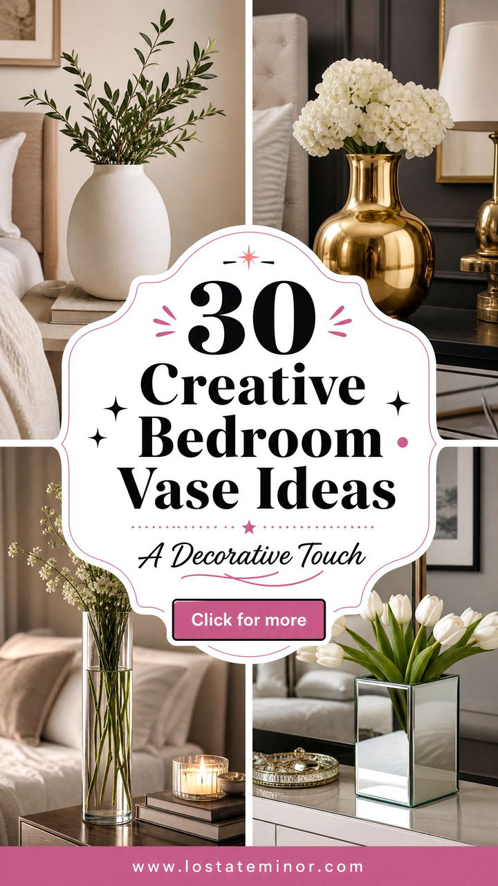 30 Creative Bedroom Vase Ideas for a Decorative Touch - 30 Creative Bedroom Vase Ideas for a Decorative Touch