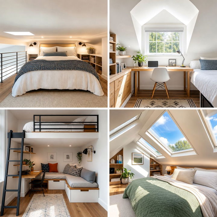 30 Creative Oddly Shaped Bedroom Ideas for Awkward Spaces