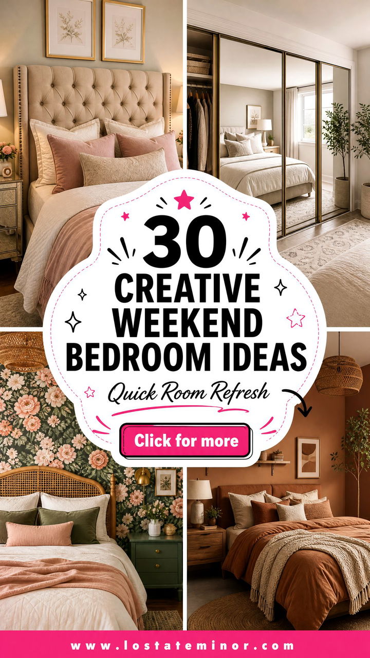 30 Creative Weekend Bedroom Ideas for a Quick Room Refresh - 30 Creative Weekend Bedroom Ideas for a Quick Room Refresh