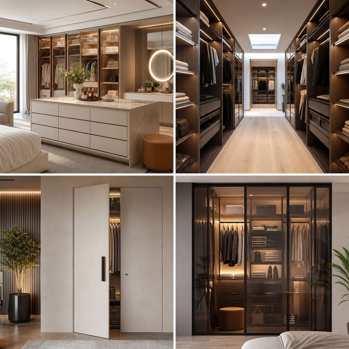 30 Custom Bedroom Closet Systems for Your Dream Wardrobe