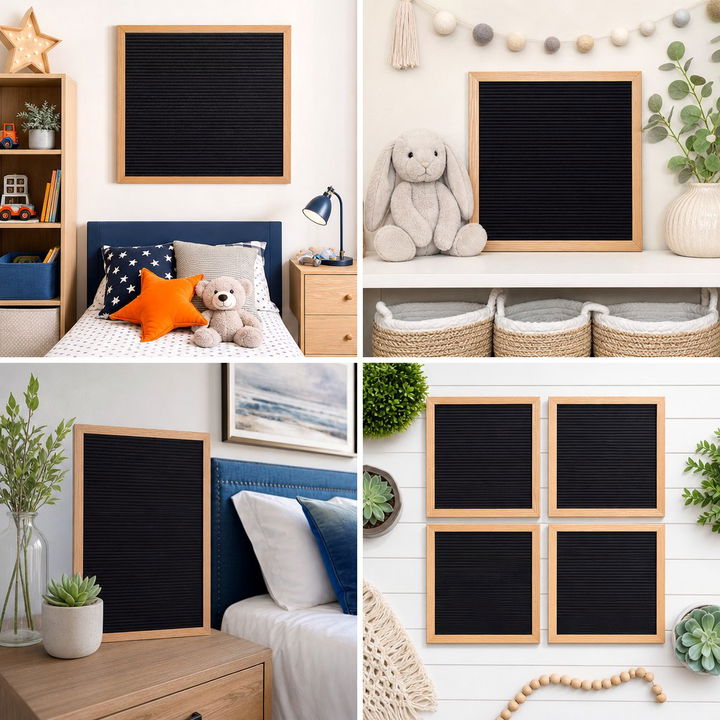 30 Cute Bedroom Letter Boards for Personal Expressions