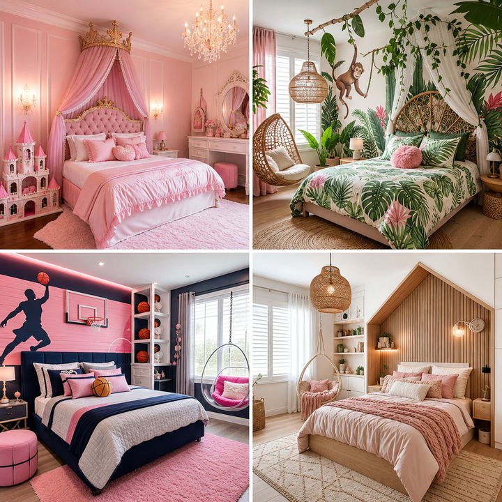 30 Cute and Trendy Girls Bedroom Ideas to Suit Every Age