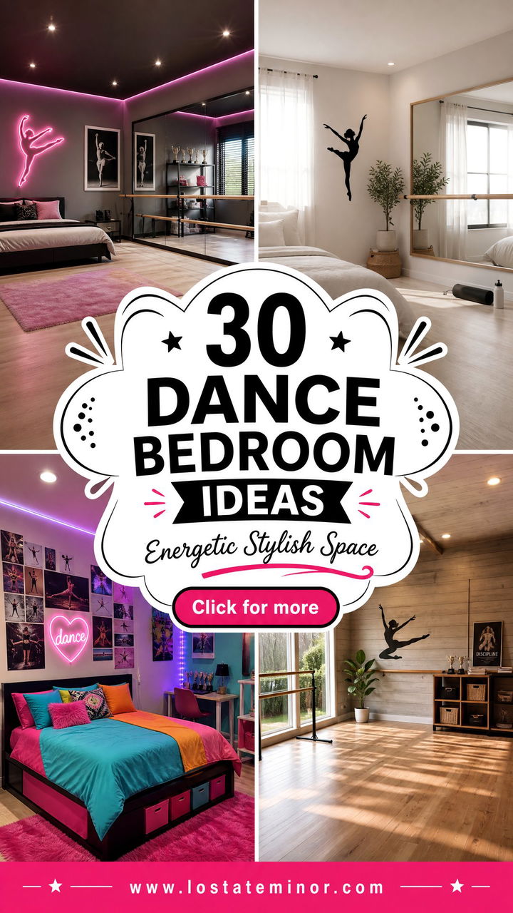 30 Dance Bedroom Ideas for an Energetic and Stylish Space - 30 Dance Bedroom Ideas for an Energetic and Stylish Space