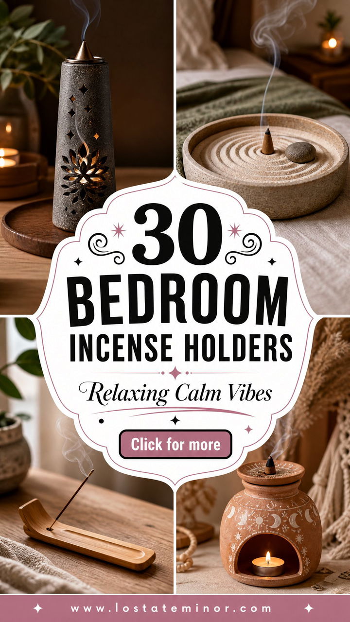 30 Decorative Bedroom Incense Holders for a Relaxing Vibe - 30 Decorative Bedroom Incense Holders for a Relaxing Vibe