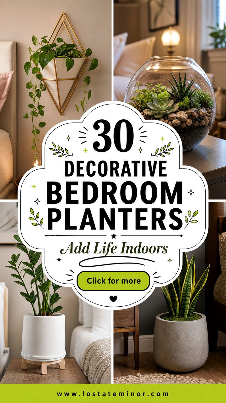 30 Decorative Bedroom Planters to Add Life to Your Room - 30 Decorative Bedroom Planters to Add Life to Your Room