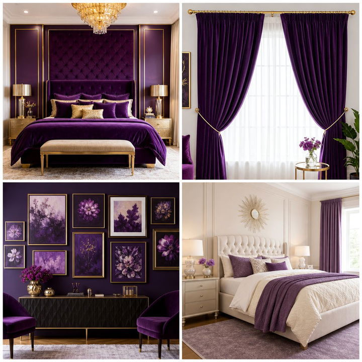 30 Deep Purple Bedroom Ideas for a Moody and Regal Vibe