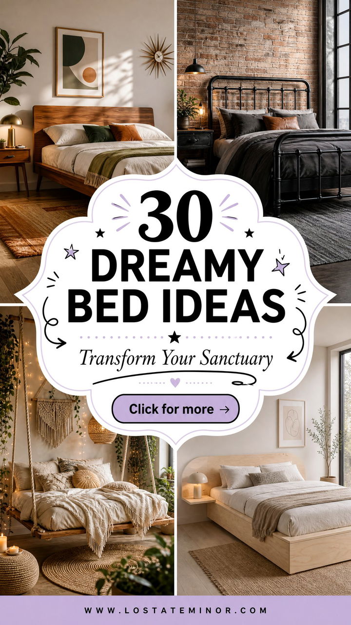 30 Dreamy Bedroom Bed Ideas to Transform Your Sanctuary - 30 Dreamy Bedroom Bed Ideas to Transform Your Sanctuary