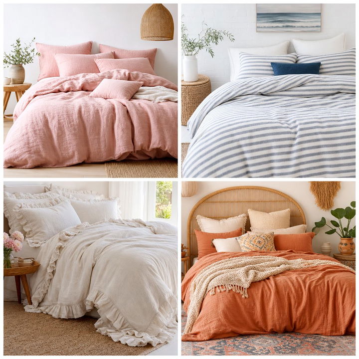 30 Dreamy Bedroom Linen Bedding Ideas for Pure Comfort