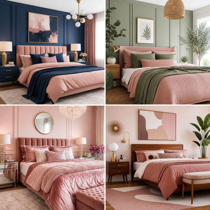 30 Dusty Rose Bedroom Ideas for a Romantic and Elegant Space