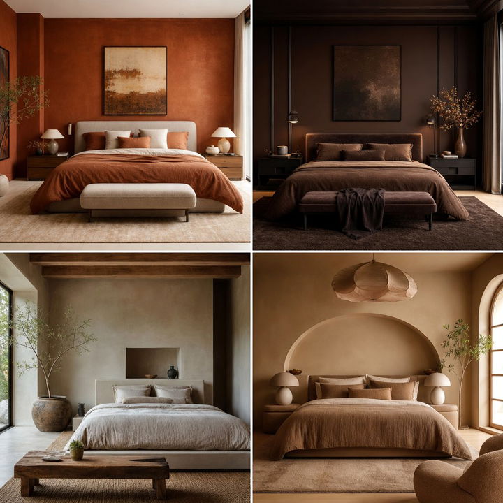 30 Earth Tone Bedroom Ideas for a Natural and Relaxing Space