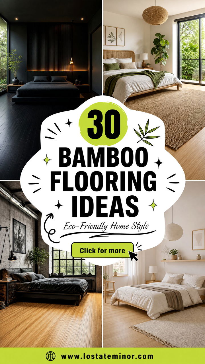 30 Eco-Friendly Bedroom Bamboo Flooring Ideas for Homes - 30 Eco-Friendly Bedroom Bamboo Flooring Ideas for Homes