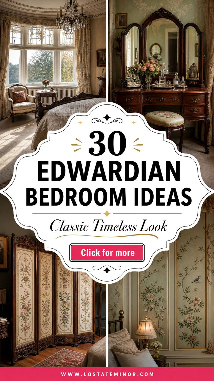 30 Edwardian Bedroom Ideas for a Classic and Timeless Look - 30 Edwardian Bedroom Ideas for a Classic and Timeless Look
