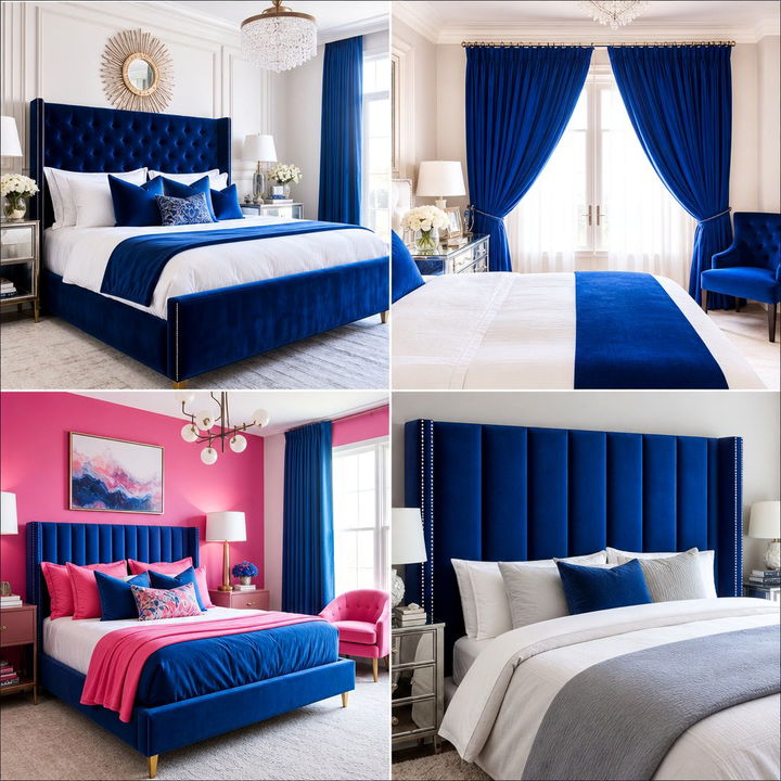30 Electric Blue Bedroom Ideas for a Vibrant Modern Space