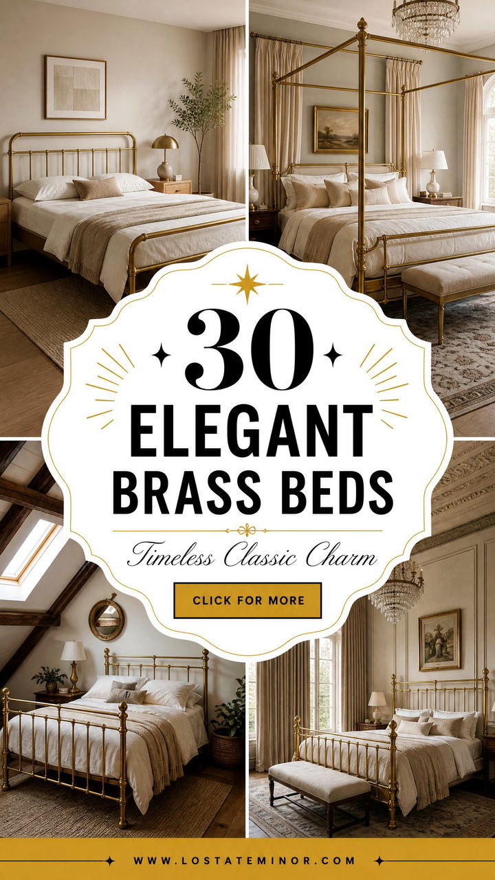 30 Elegant Bedroom Brass Beds for a Timeless Classic Look - 30 Elegant Bedroom Brass Beds for a Timeless, Classic Look