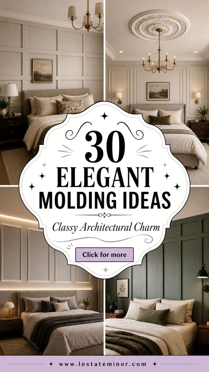 30 Elegant Bedroom Molding Ideas for a Sophisticated Look - 30 Elegant Bedroom Molding Ideas for a Sophisticated Look