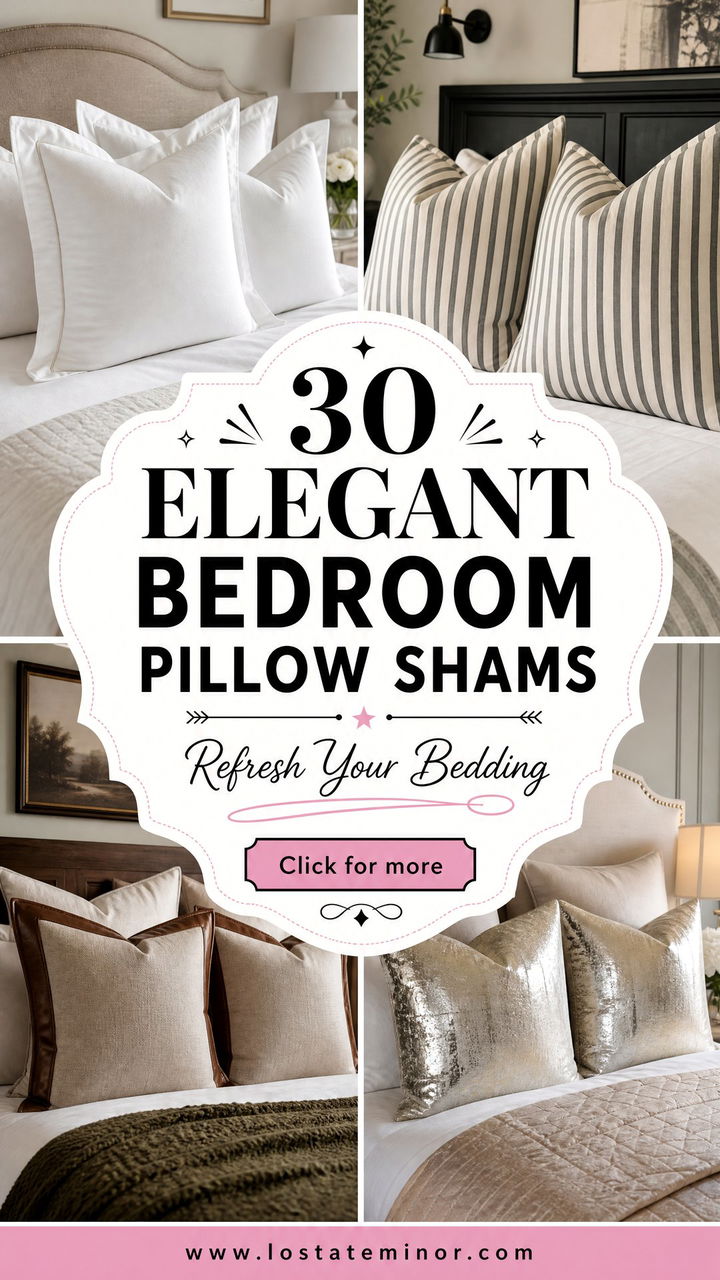 30 Elegant Bedroom Pillow Shams to Refresh Your Bedding - 30 Elegant Bedroom Pillow Shams to Refresh Your Bedding