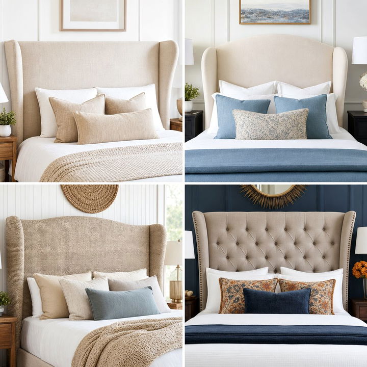 30 Elegant Bedroom Wingback Headboards for a Classic Look