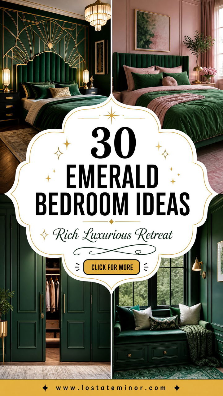 30 Emerald Bedroom Ideas for a Rich and Luxurious Retreat - 30 Emerald Bedroom Ideas for a Rich and Luxurious Retreat