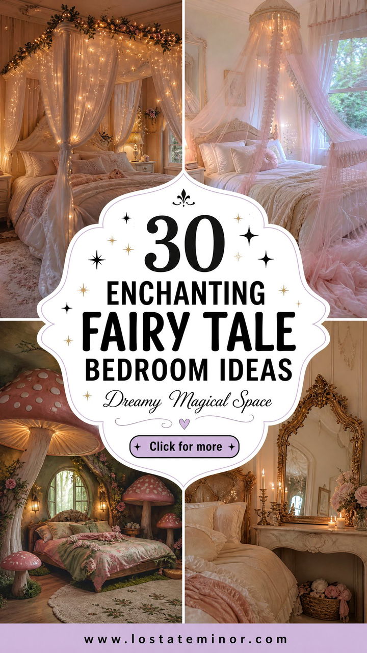 30 Enchanting Fairy Tale Bedroom Ideas for a Dreamy Space - 30 Enchanting Fairy Tale Bedroom Ideas for a Dreamy Space