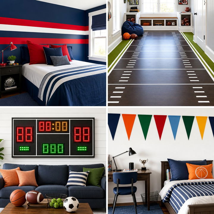 30 Exciting Football Bedroom Ideas for Every Die-Hard Fan