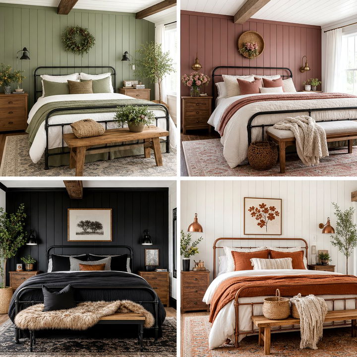 30 Farmhouse Bedroom Color Ideas to Refresh Your Space