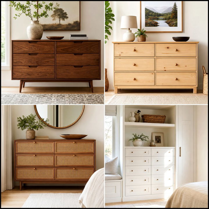 30 Functional Bedroom Dresser Ideas for Better Organization