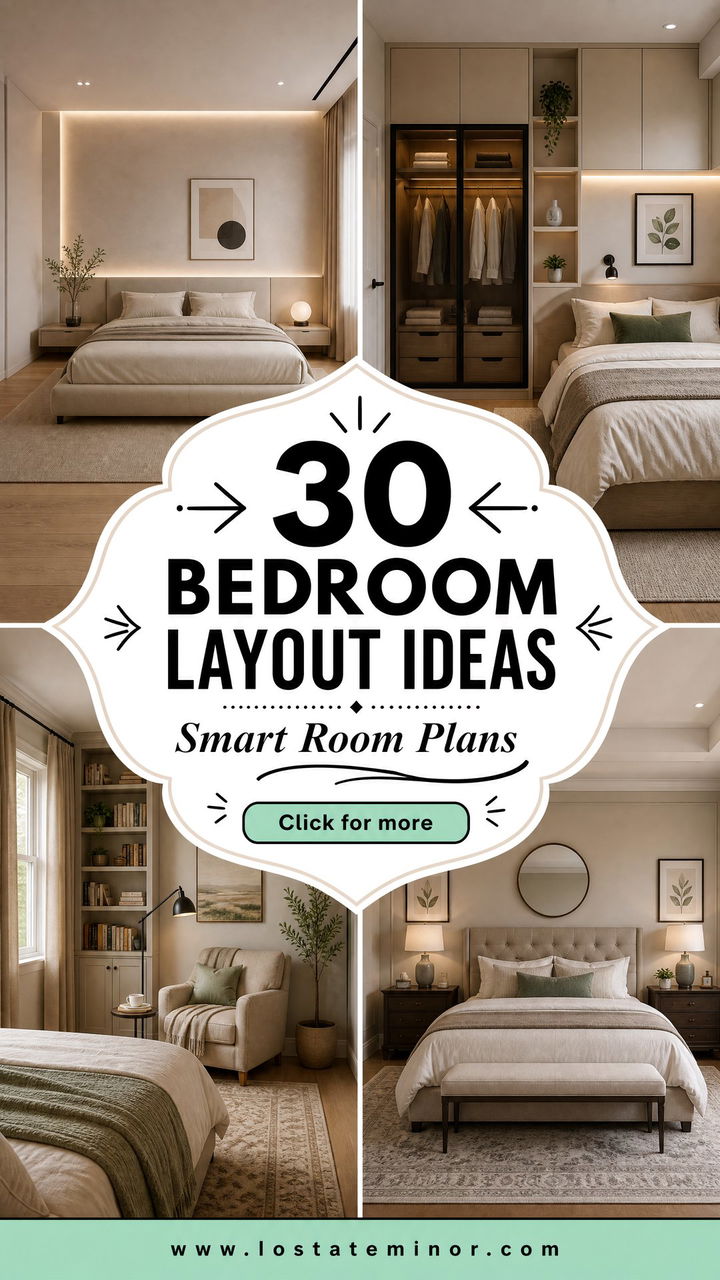 30 Functional Bedroom Layout Ideas for Every Room Size - 30 Functional Bedroom Layout Ideas for Every Room Size